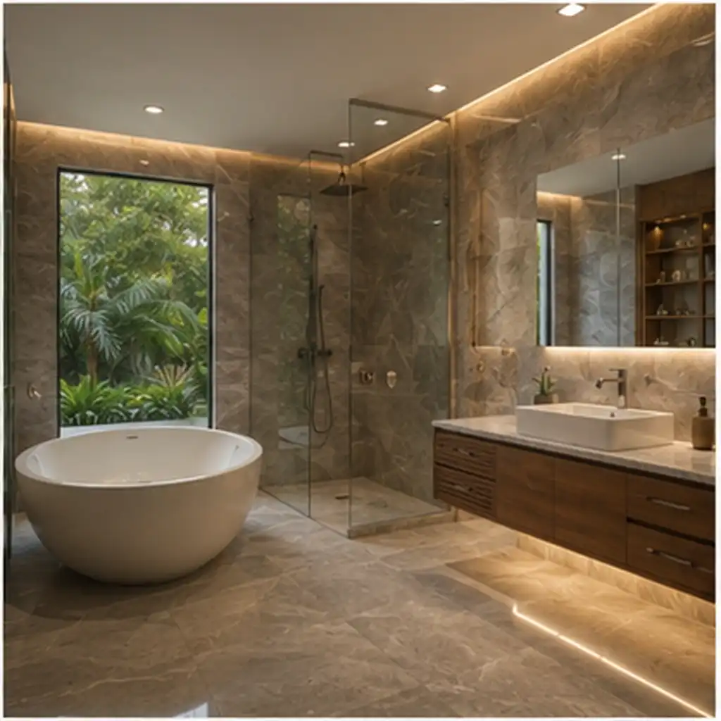 Luxury Spa Bathroom