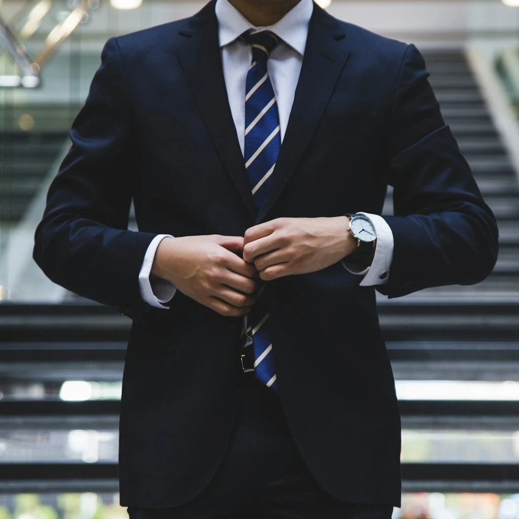 Executive CEO Working in Premium Office