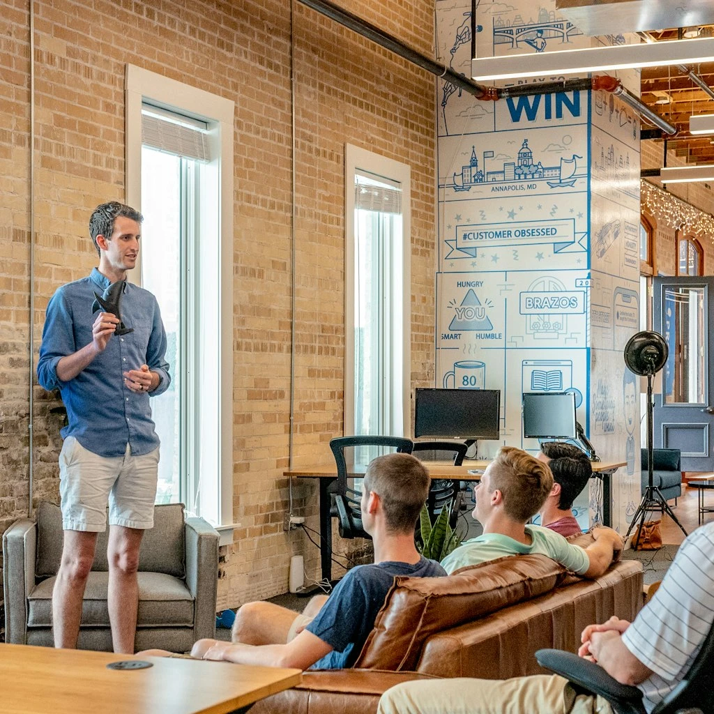 Creative Tech Startup Brainstorming Session
