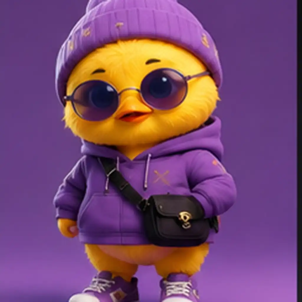 Purple Duck