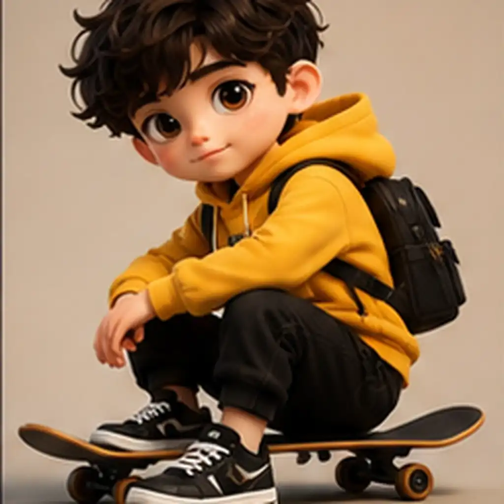 Skateboard Kid