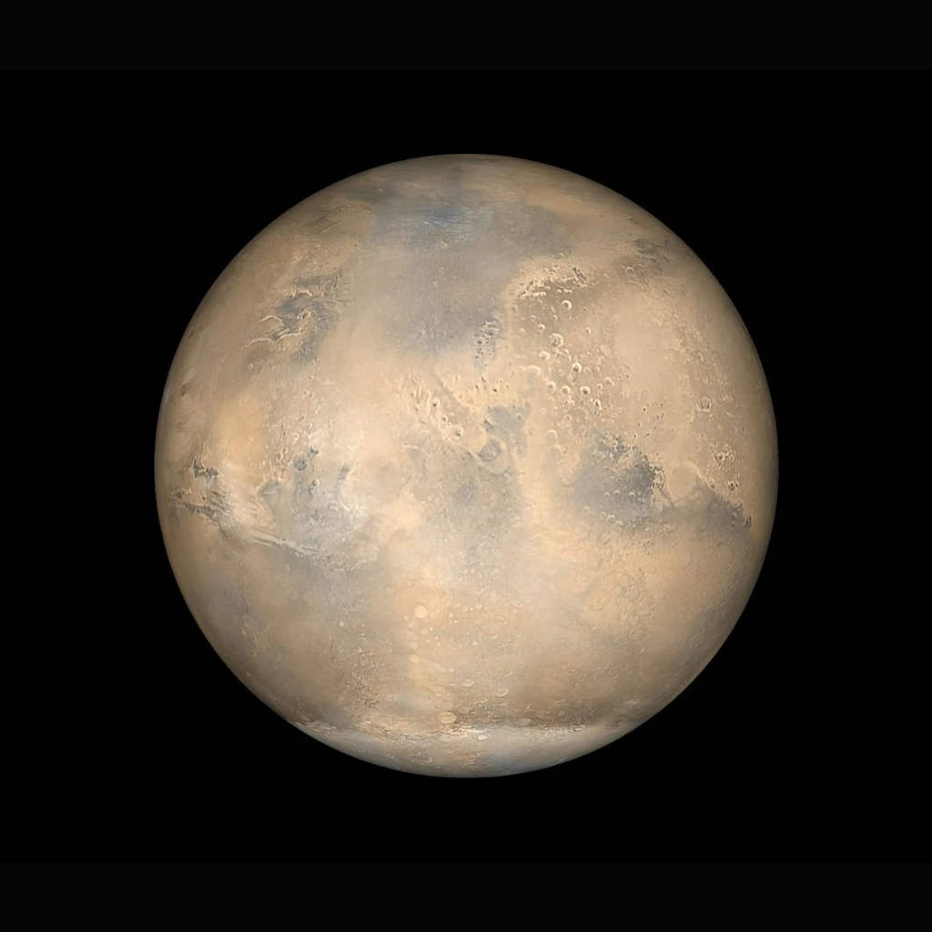 Astronaut Exploring Alien Planet Surface