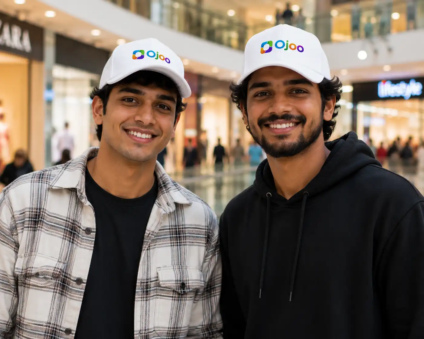 Ojoo White Cap Duo