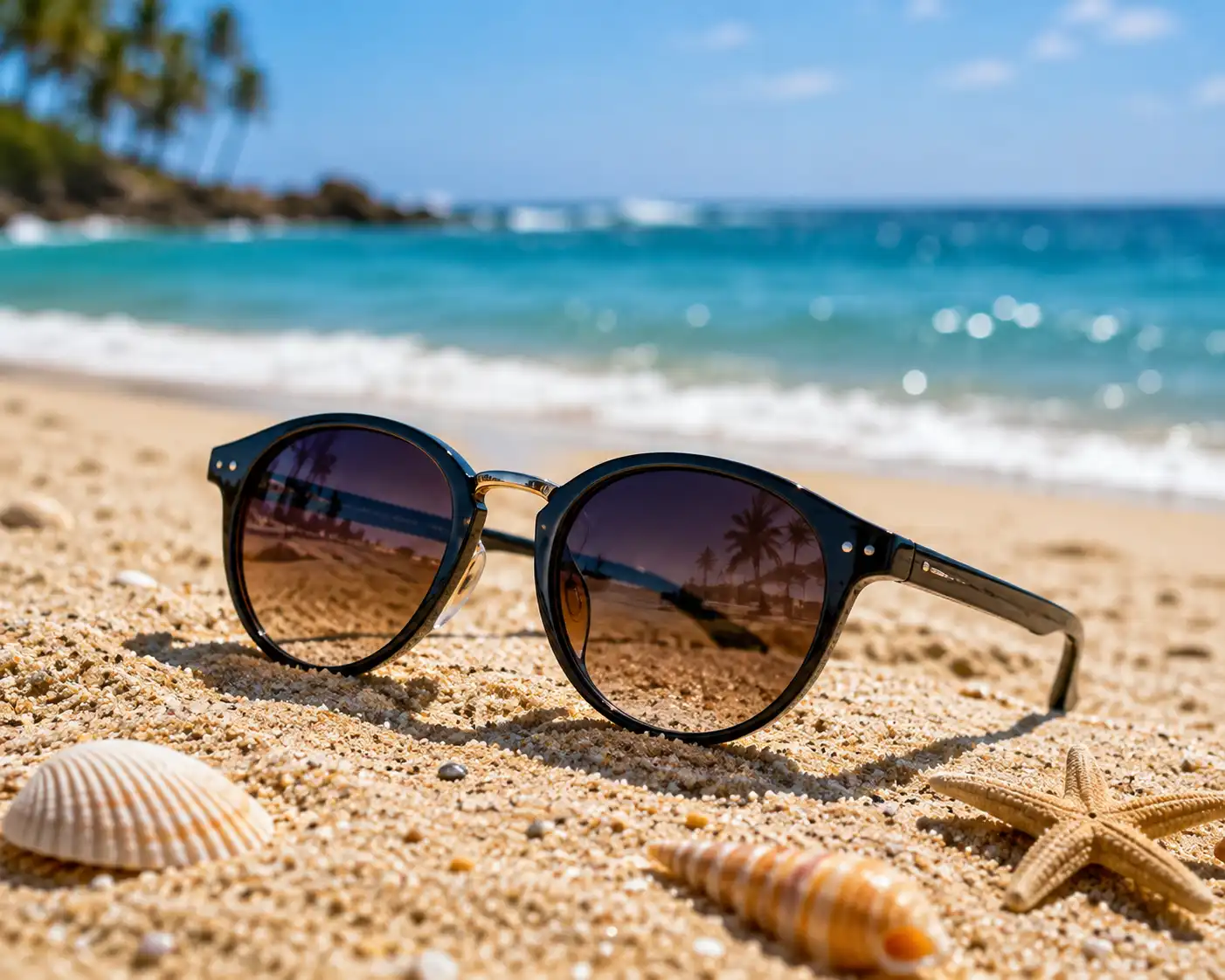 Sunglasses on the Beach