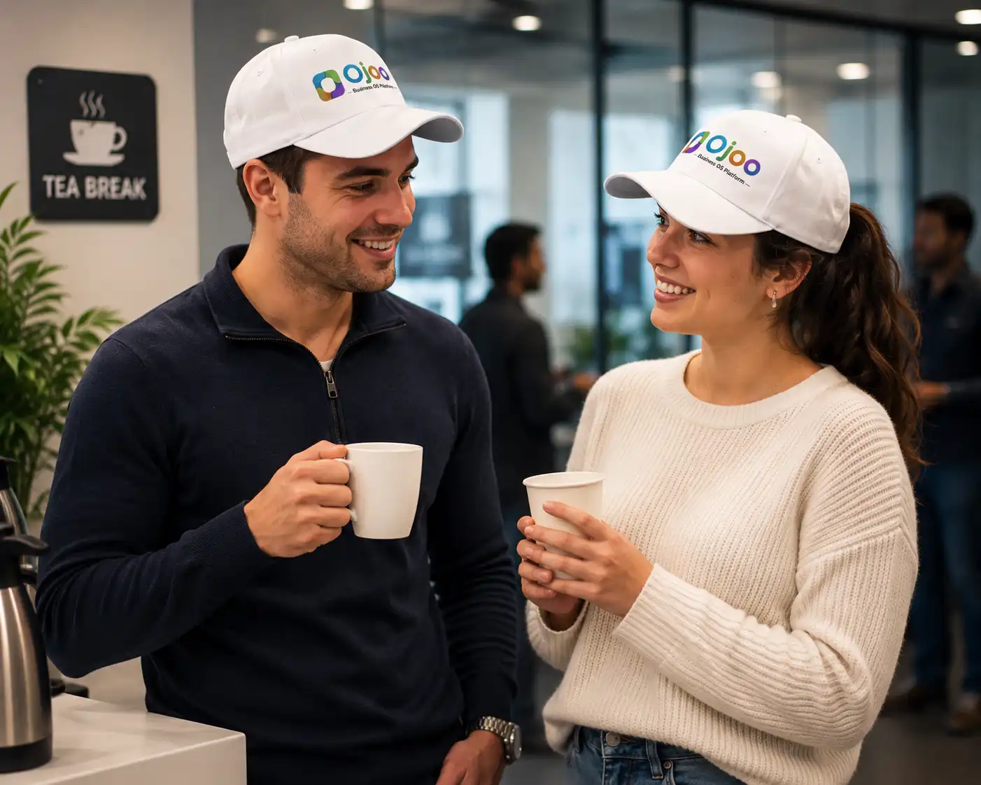 Ojoo Caps – Office Tea Break