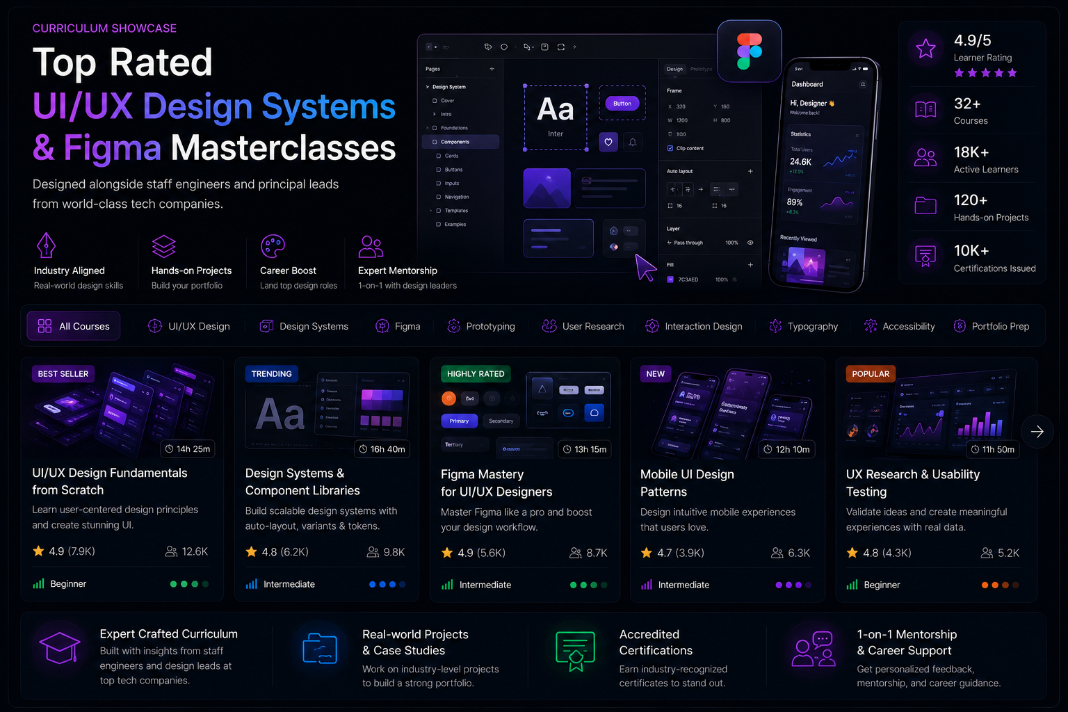 UI/UX Design Systems & Figma
