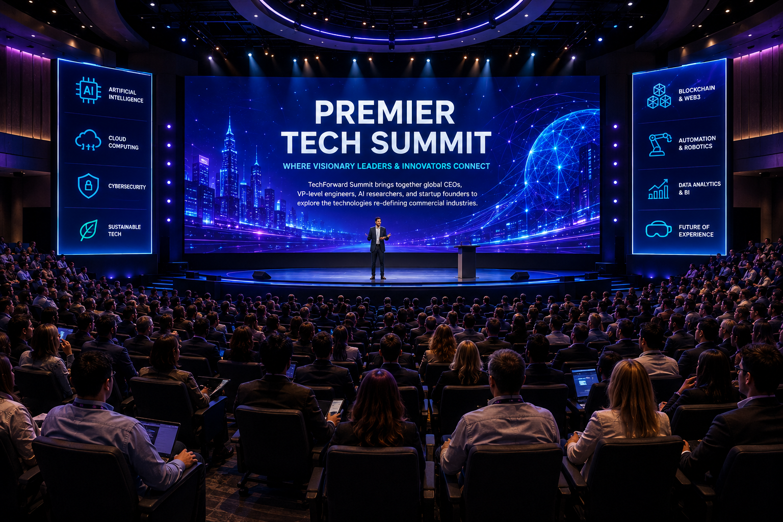 Conference Auditorium Stage