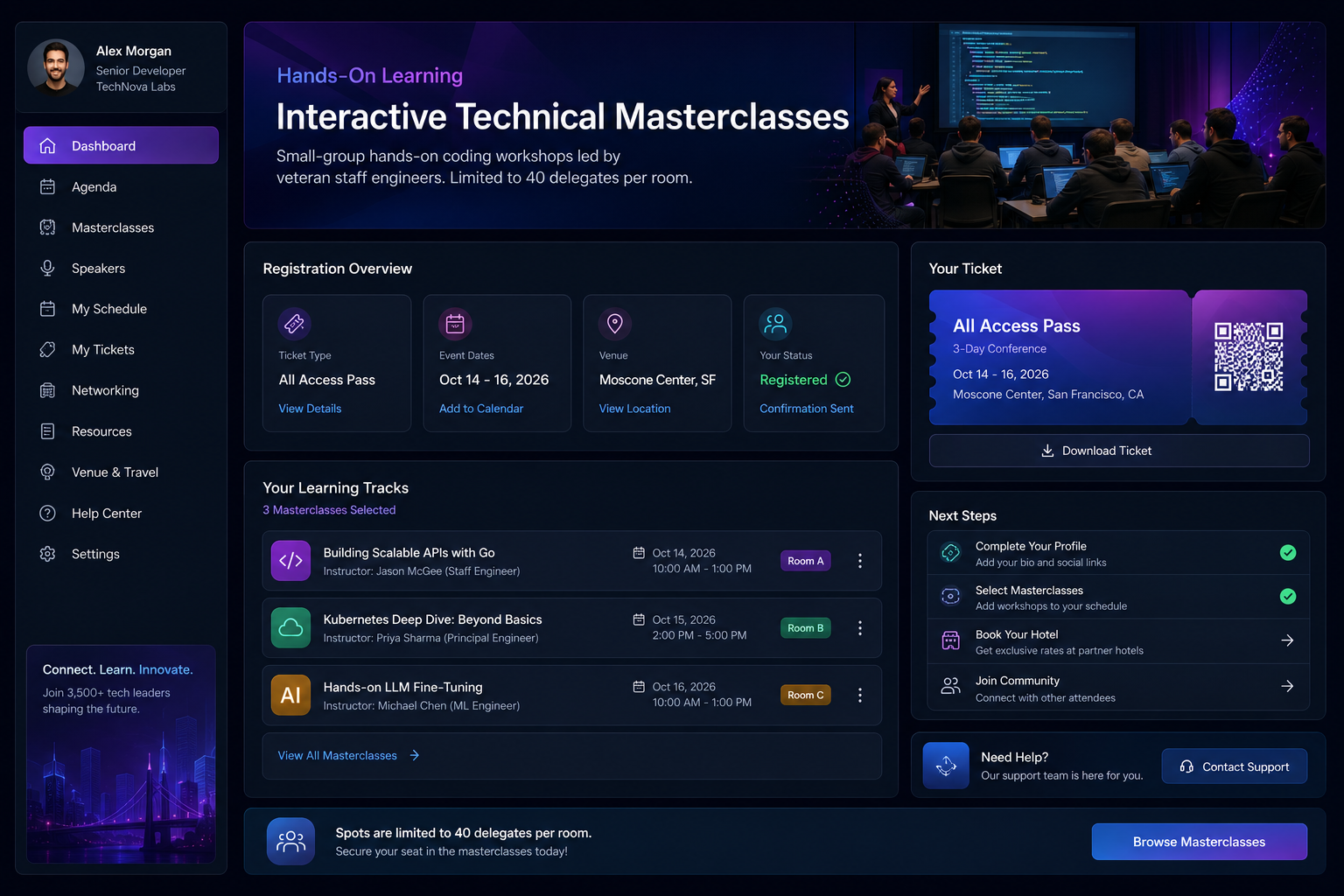 Registration Dashboard