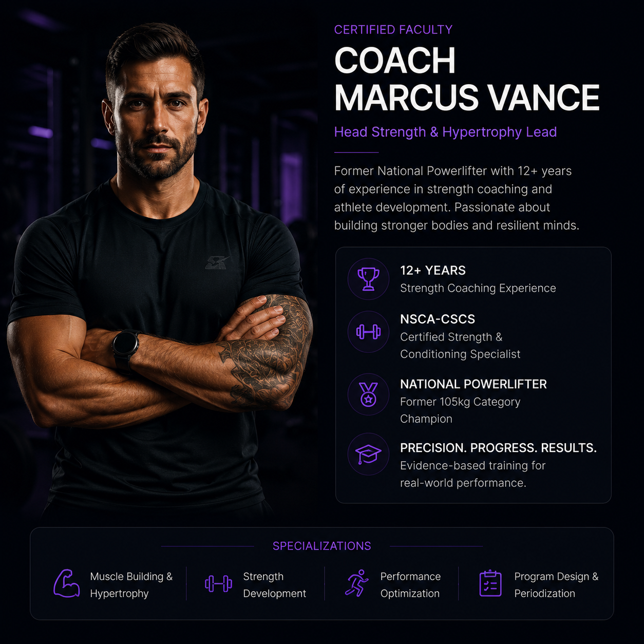 Coach Marcus Vance