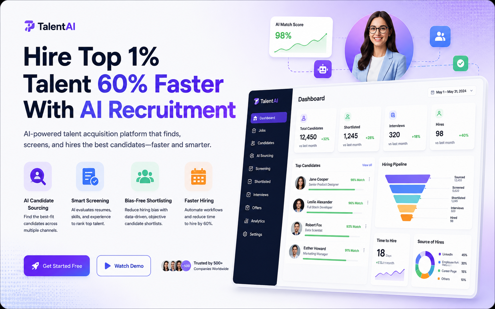 TalentFlow HR – AI Recruitment & Applicant Tracking System (ATS)