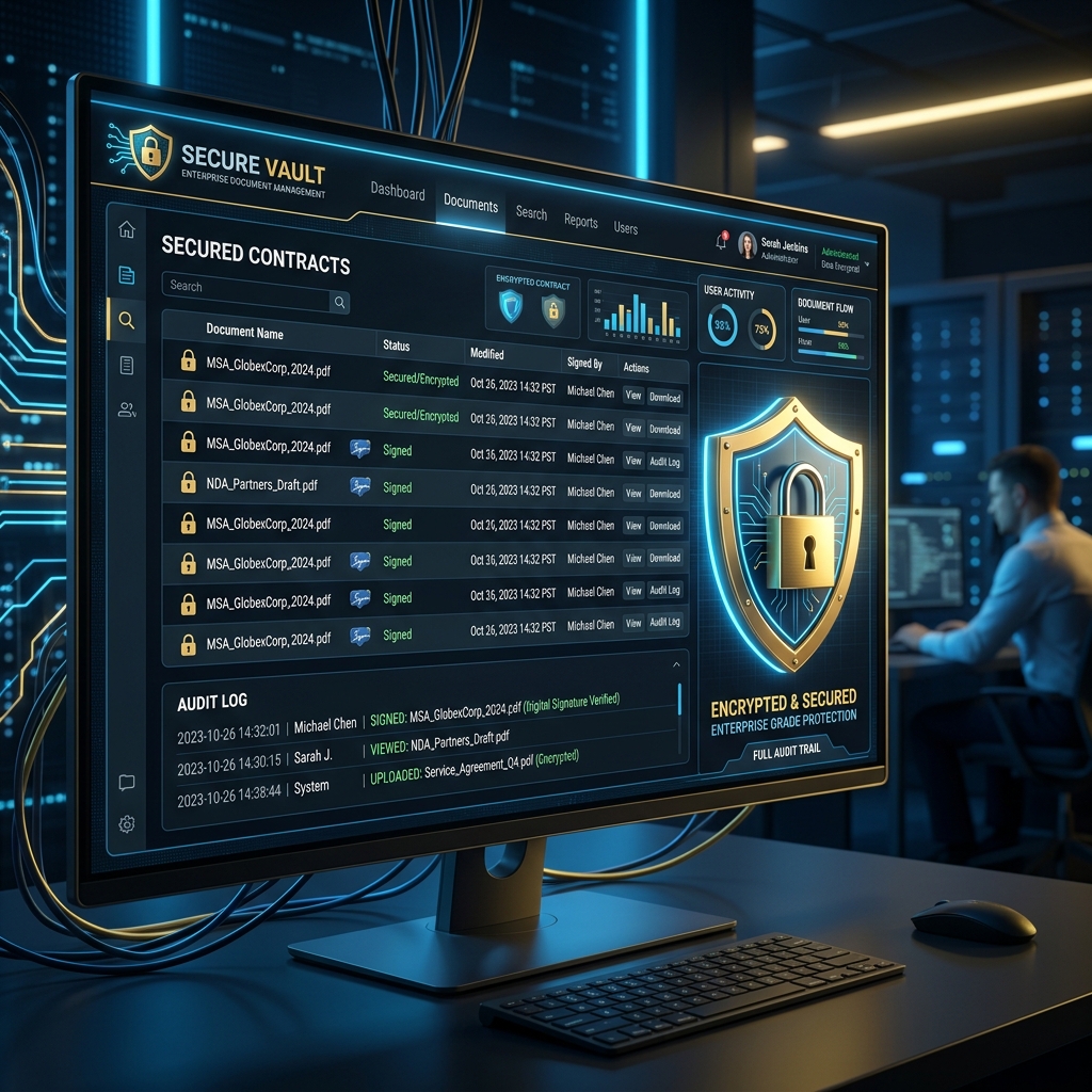 Encrypted Document Vault