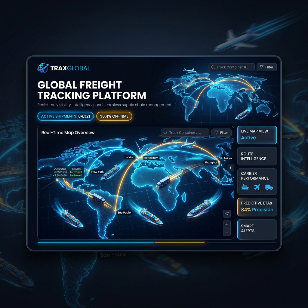 Logistics Freight Tracker
