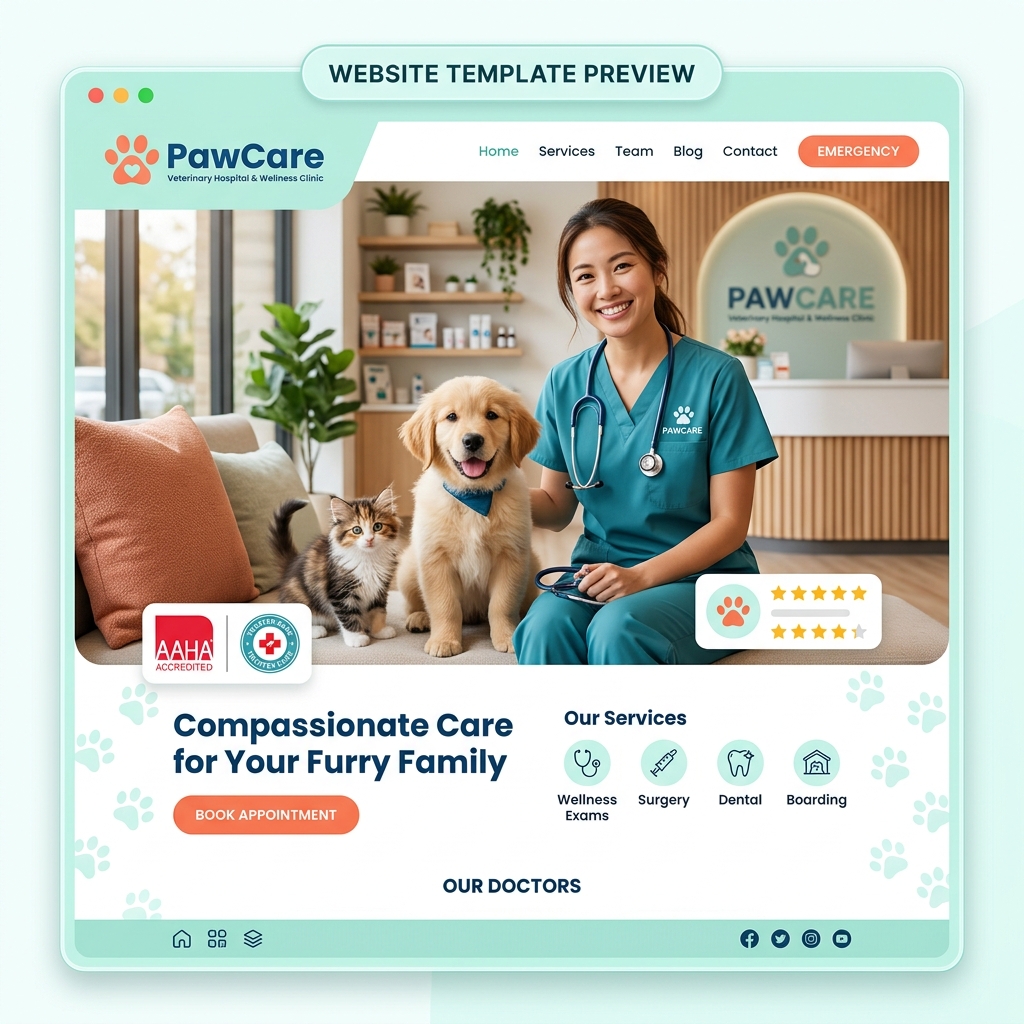 PawCare Veterinary Hospital & Pet Wellness Center – Compassionate Animal Care