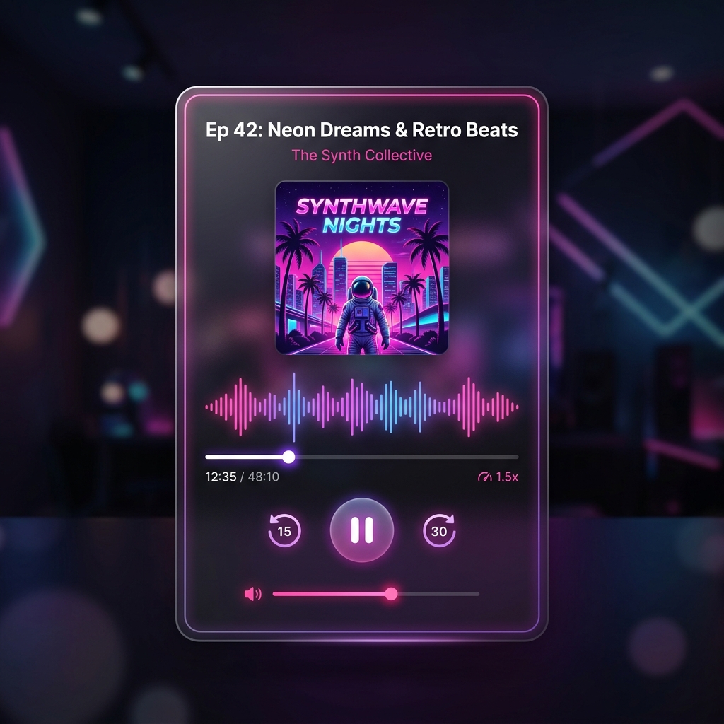 Episode Player UI Artwork
