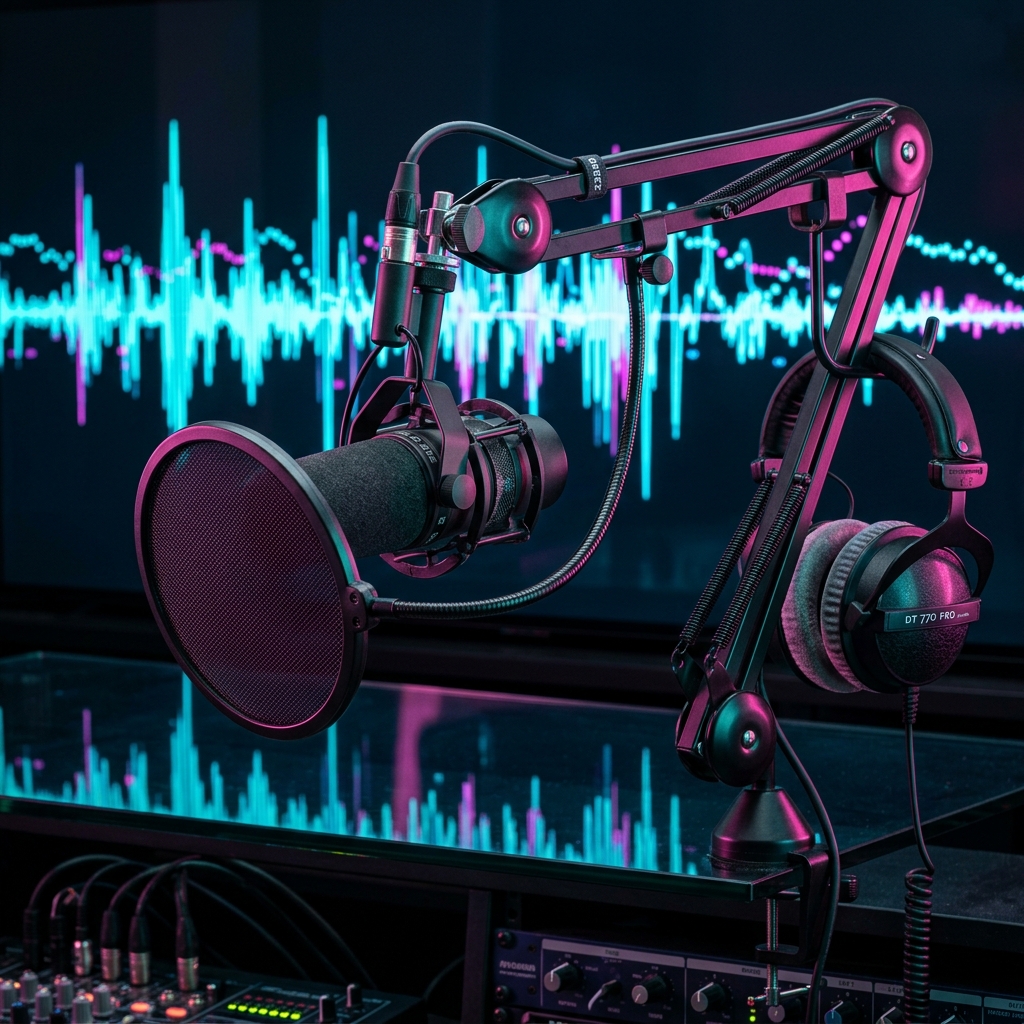 Microphone and Recording Setup Visuals